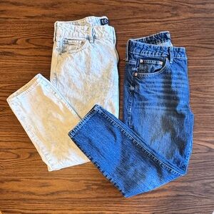GAP Factory Mid Rise Universal Slim Boyfriend Jeans  12/31 Bundle/Lot